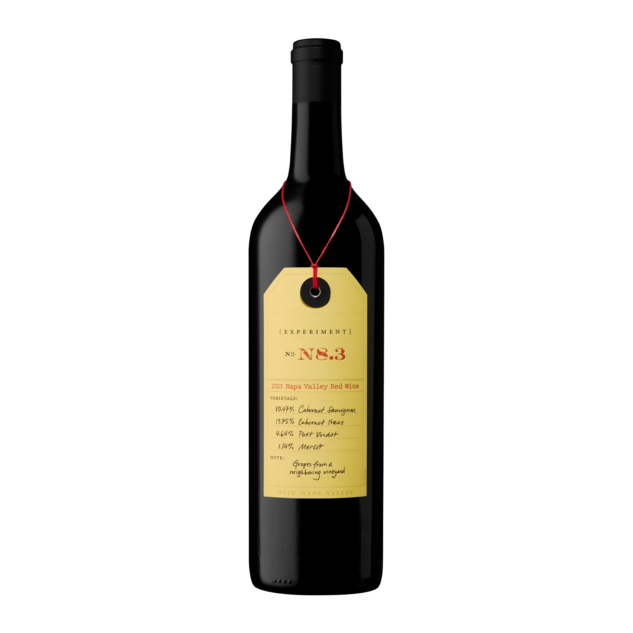 2023 Red Experiment N8.3 wine bottle