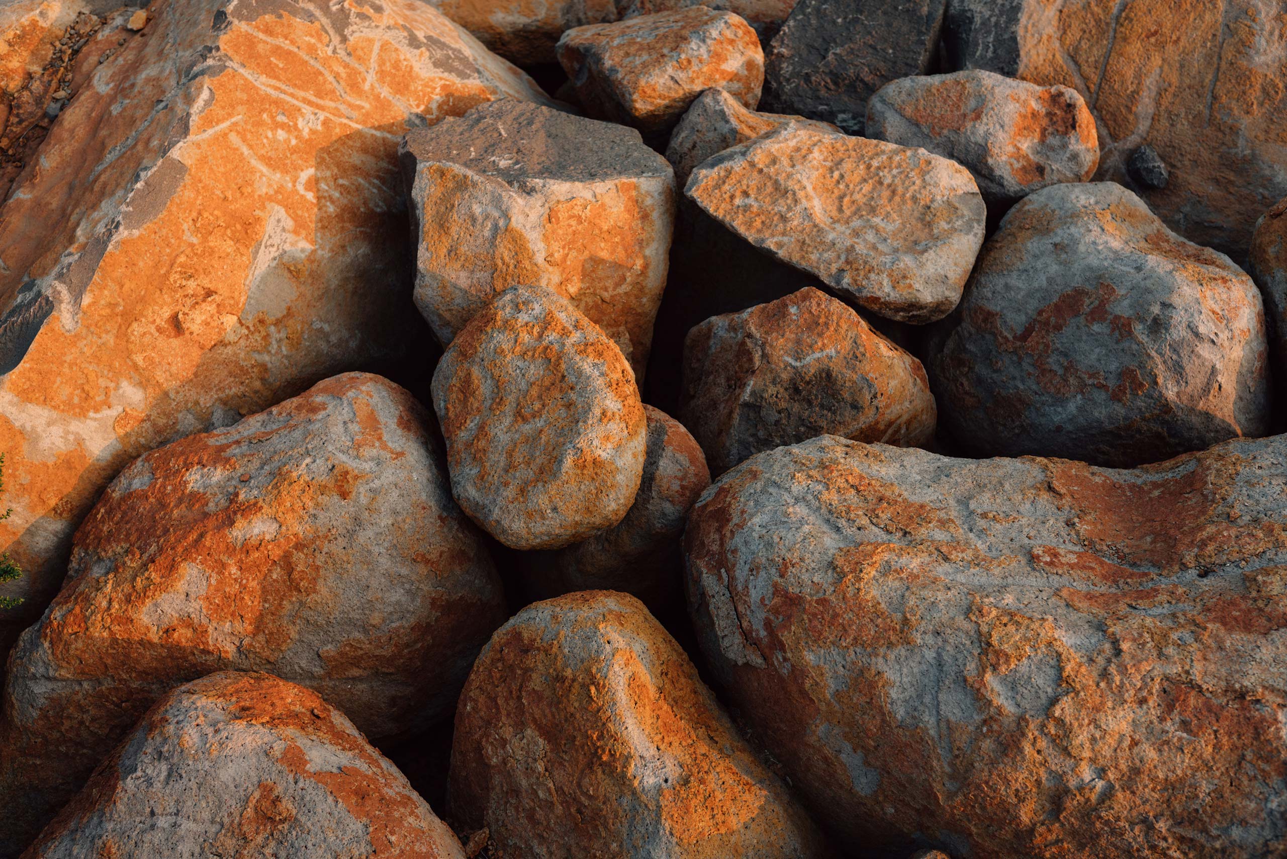 Volcanic rocks on Pritchard Hill