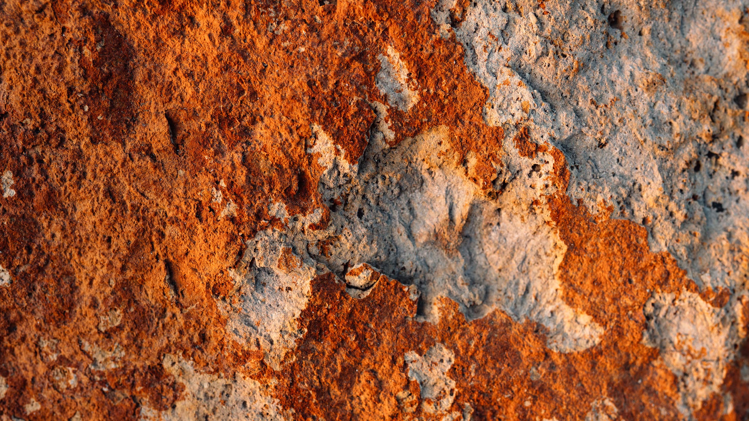 Closeup of volcanic rock