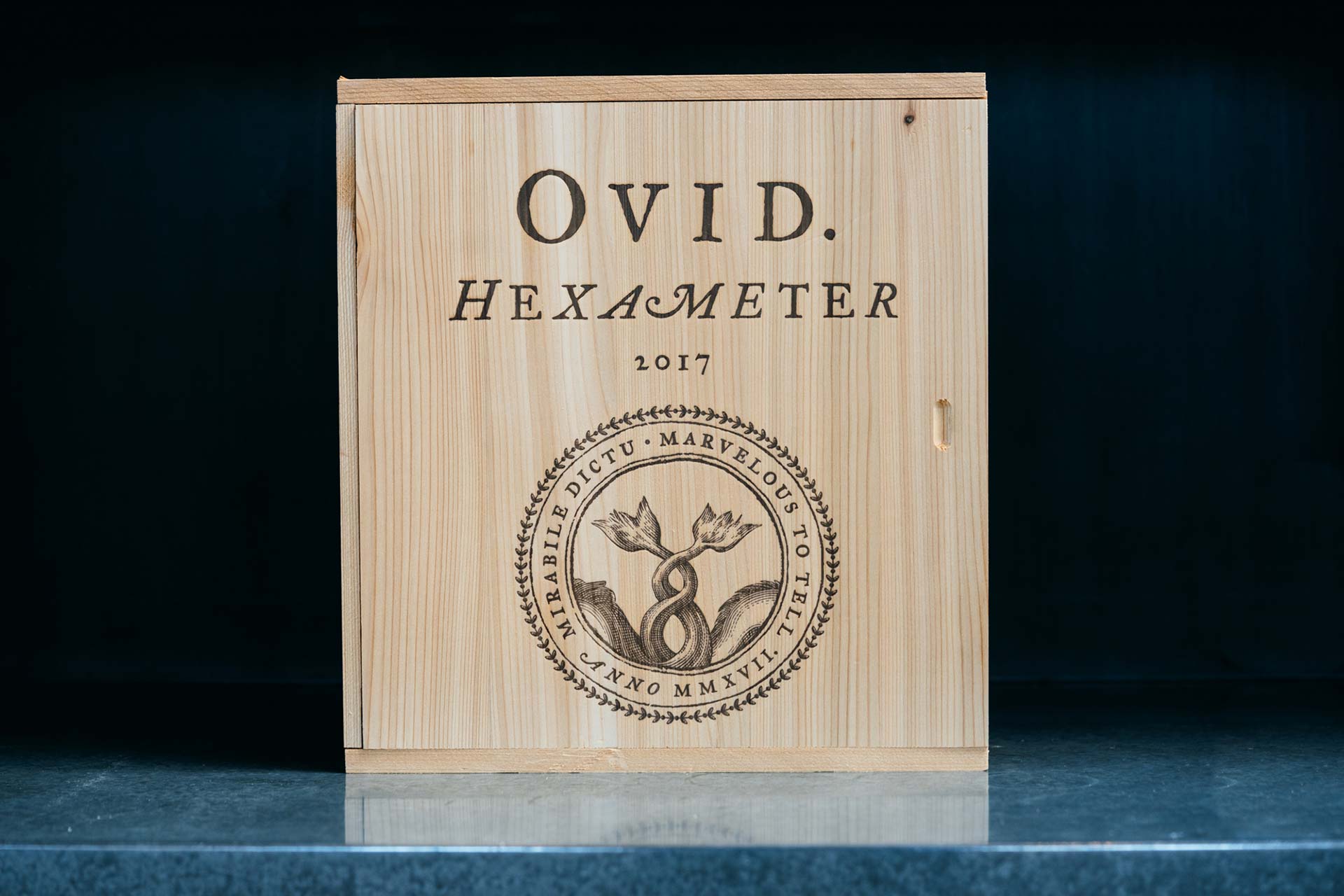 2017 OVID Hexameter in wood box